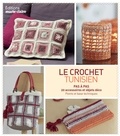 Catherine Guidicelli - Le crochet tunisien - Pas à pas : 20 accessoires et objets déco, points de base et techniques.