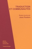 Jean Peeters - Traduction et communautés.