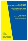 Widiane Bordo et Jan Goes - Le Français sur objectif universitaire - Entre apports théoriques et pratiques de terrain.