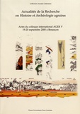 François Favory et Anne Vignot - Actualités de la recherche en histoire et archéologie agraires - Actes du colloque AGER V, 19-20 septembre 2000, Besançon.