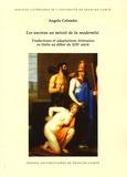 Angelo Colombo - Les anciens au miroir de la modernité - Traductions et adaptations littéraires en Italie au début du XIXe siècle.