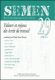 Marie-Anne Paveau - Semen N° 29, Avril 2010 : La théorie du discours - Fragments d'histoire et de critique.