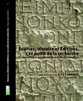 Guy Labarre - Sources, histoire et éditions - Les outils de la recherche. Formation et recherche en science de l'Antiquité.