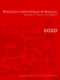 Christophe Delaunay - Publications mathématiques de Besançon 2020 : .