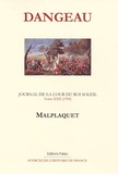  Marquis de Dangeau - Journal d'un courtisan - Tome 22, Malplaquet (1709).