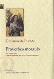 Christine de Pizan - Proverbes moraulx.