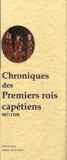  Paleo - Chroniques des premiers rois capétiens 987-1108.