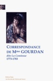  Madame Gourdan - Correspondance de Mme Gourdan (1773-1783).