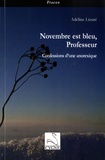 Adeline Lizuré - Novembre est bleu, professeur - Confessions d'une anorexique.