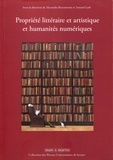Alexandra Bensamoun et Arnaud Latil - Propriété littéraire et artistique et humanités numériques.