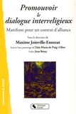 Maxime Joinville-Ennezat - Promouvoir le dialogue interreligieux - Manifeste pour un contrat d'alliance.