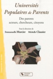 Emmanuelle Murcier et Michelle Claussier - Universités Populaires de Parents - "Des parents acteurs, chercheurs, citoyens".