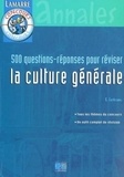 Sylvie Lefranc - 500 questions-réponses pour réviser la culture générale.