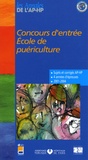  Assistance Publique-HP - Concours d'entrée Ecole de puériculture - Epreuves de sélection 2001-2004.