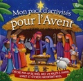  Ligue pour la lecture Bible - Mon pack d'activités pour l'Avent - Contient : 1 crèche pop-up de Noël et 1 livre.