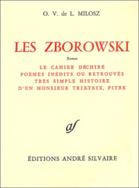 Oskar Wladyslaw de Lubicz Milosz - Les Zborowski.