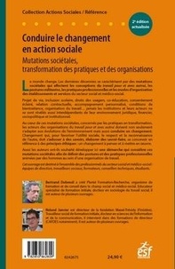 Conduire le changement en action sociale 2e édition revue et augmentée