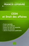 Romain Dumas et Eric Garaud - CEDH et Droit des affaires.