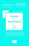 Claude Lopater et  PriceWaterhouseCoopers - Fusions & Acquisitions.