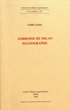 Cécile Lanéry - Ambroise de Milan : hagiographie. 1 Cédérom