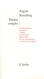 August Strindberg - Théâtre complet - Tome 1.
