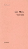 Karl Korsch - Karl Marx.