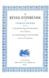 Charles Fourier - Le réveil d'Epiménide - Précédé de L'inconvenance reconvertie, Le visionnaire et son énigme, Quel réveil pour Epiménide ?.