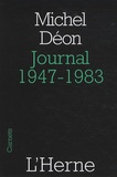 Michel Déon - Journal 1947-1983.