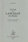 Ferdinand Lot - Etude sur le Lancelot en prose.
