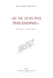 André Comte-Sponville - "Je ne suis pas philosophe" - Montaigne et la philosophie.