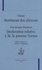  Voltaire et Jean-Jacques Rousseau - Sentiment des citoyens / Déclaration relative à M. le pasteur Vernes.