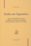 Franck Neveu - Etudes sur l'apposition - Aspects du détachement nominal et adjectival en français contemporain, dans un corpus de textes de Jean-Paul Sartre.