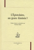 Christine Planté - L'Epistolaire, Un Genre Feminin ?.