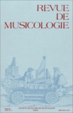  Société Française Musicologie - Revue de musicologie Tome 84, n° 2 (1998) : .
