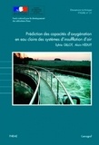  Cemagref - Prédiction des capacités d'oxygénation en eau claire des systèmes d'insufflation d'air.