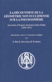 Eugenio Beltrami et Jules Hoüel - La découverte de la géométrie non euclidienne sur la pseudosphère - Les lettres d'Eugenio Beltrami à Jules Hoüel (1868-1881).