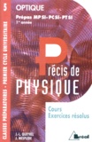 J Mesplède et Jean-Louis Queyrel - Precis De Physique Optique. Mpsi, Pcsi, Ptsi.