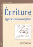  PIOLAT A - Ecritures - Approches en sciences cognitives.