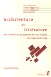 Pierre Hyppolite et Antoine Leygonie - Architecture et littérature - Une interaction en question (XXe-XXIe siècles).