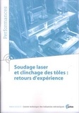  XXX - Soudage laser et clinchage des tôles - retours d'expérience.