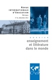Emmanuel Fraisse - Revue internationale d'éducation N° 61, décembre 2012 : Enseignement et littérature dans le monde.