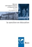 Eirick Prairat - Revue internationale d'éducation N° 81, septembre 2019 : la sanction en éducation.