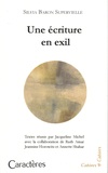 Jacqueline Michel - Silvia Baron Supervielle - Une écriture en exil.
