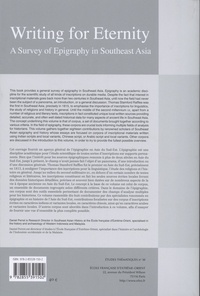 Writing for Eternity. A Survey of Epigraphy in Southeast Asia