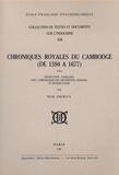 Phoeun Mak - Chroniques royales du Cambodge. (T3: de 1594 à 1677).
