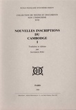 Saveros Pou - Nouvelles inscriptions du Cambodge - Tome 1.
