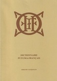 Cauquelin Josiane - Naskah dan dokumen Nusantara 9 : Dictionnaire Puyuma-Français.