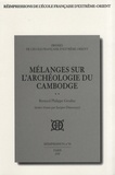 Bernard Philippe Groslier - Mélanges sur l'archéologie du Cambodge (1949-1986).
