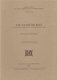 Jean-François Guermonprez - Les Pandé de Bali : la formation d'une "caste" et la valeur d'un titre.