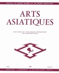  Collectif - ARTS ASIATIQUES n° 10-1 (1964).